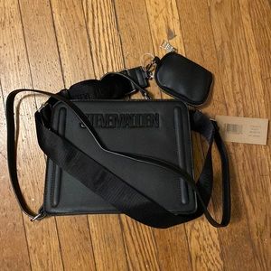 Steve Madden Bevelyn back in black NWT